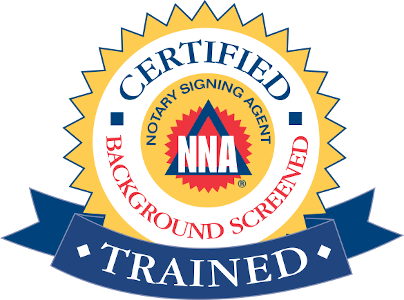 NNA Certifed Background Checked badge
